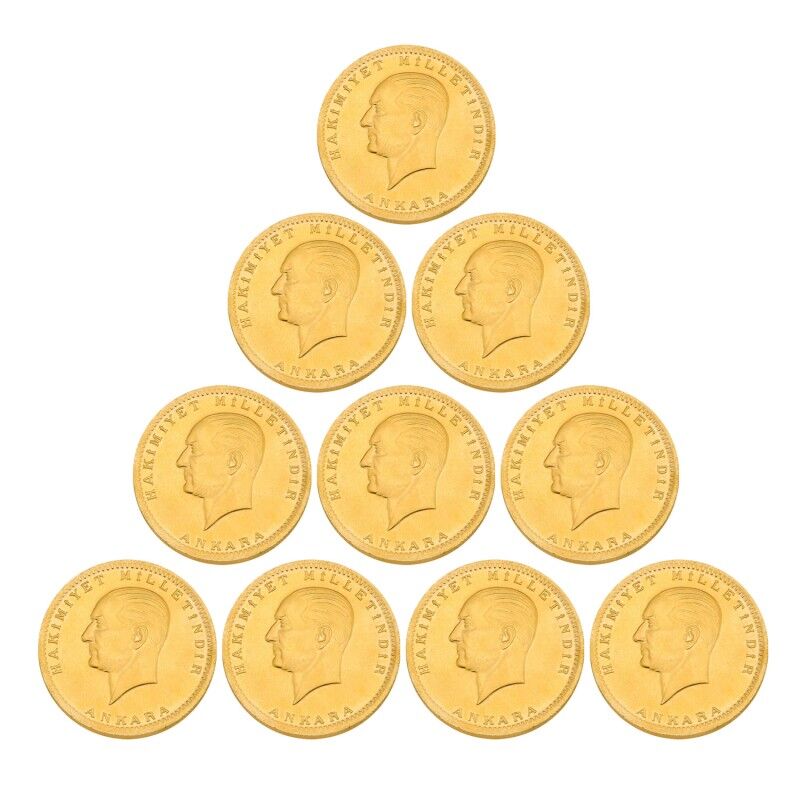 10 Yeni Cumhuriyet Altını - Ata Lira