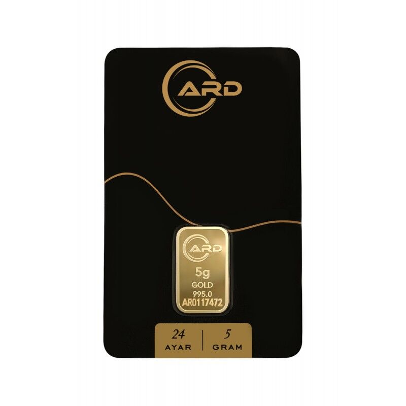 5 gr 24 Ayar ARD Gram Külçe Altın