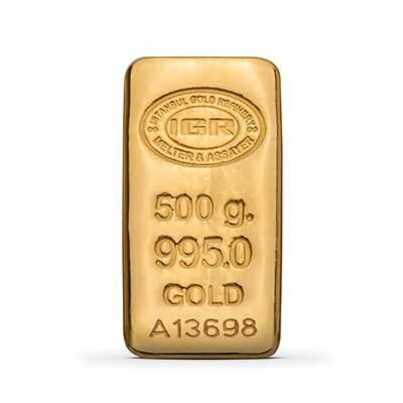 500 gr 24 Ayar Külçe Altın