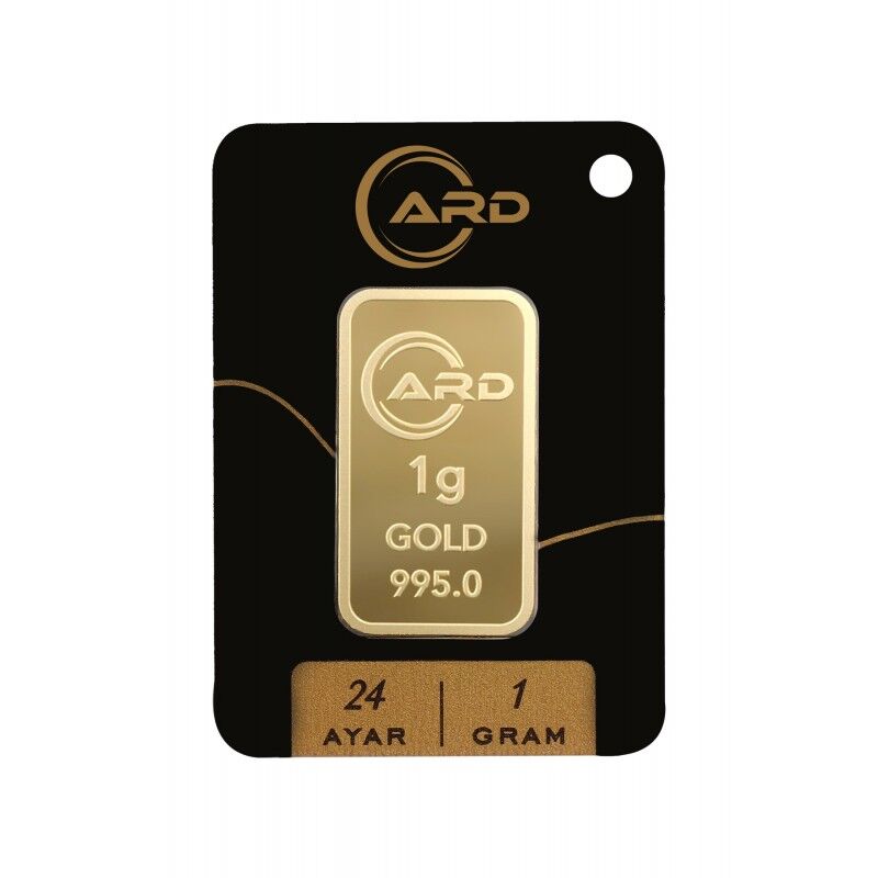 1 gr 24 Ayar ARD Külçe Altın