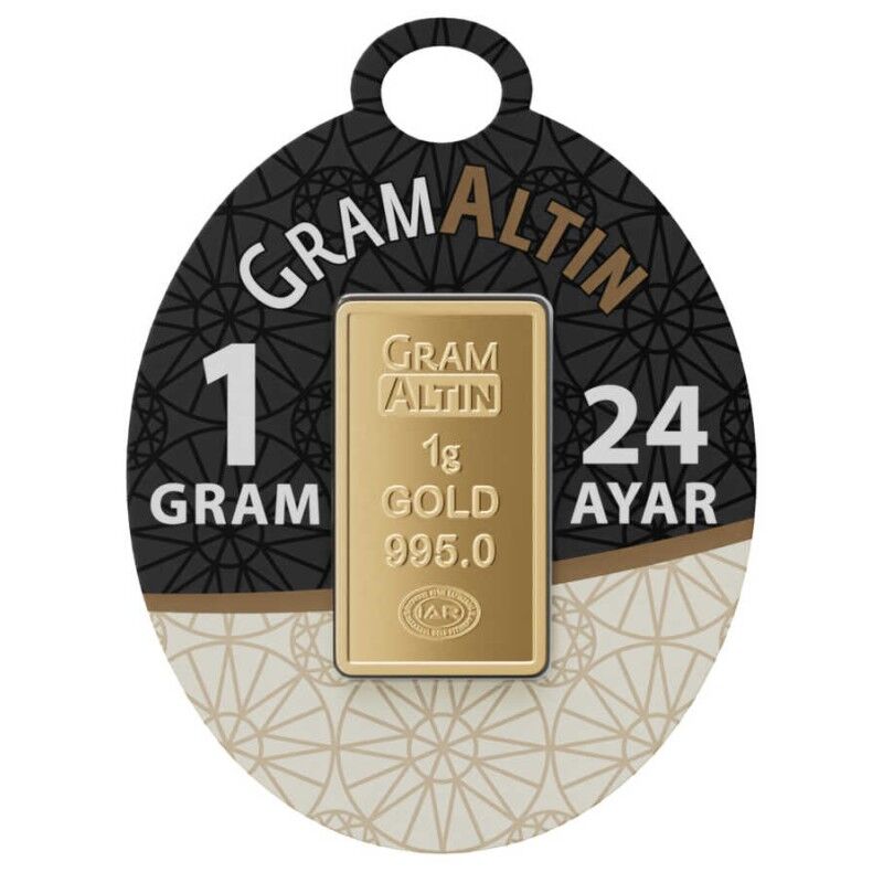 1 gr 24 Ayar İAR Külçe Altın