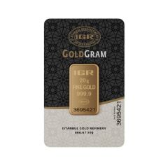 20 gr 999.9 IAR Gram Külçe Altın