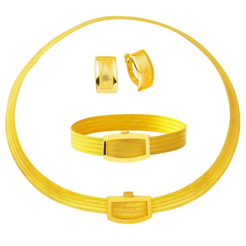 5 Sıra 22 Ayar Trabzon Hasır Set S22-02