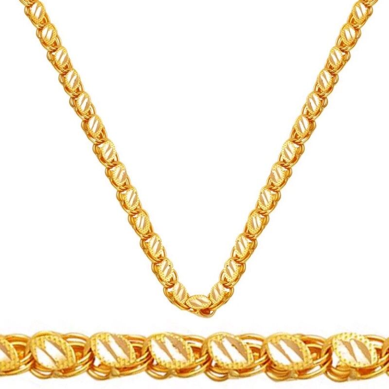 22 Ayar 50 cm Pullu Halep Zincir ZNC33