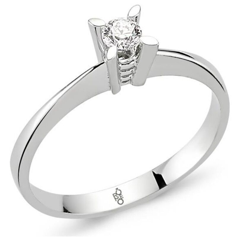 0.10 Ct Tektaş Pırlanta Yüzük RM101