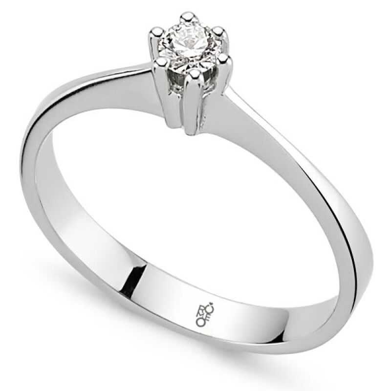 0.20 Ct Tektaş Pırlanta Yüzük RM-0730