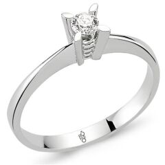 0.20 Ct Tektaş Pırlanta Yüzük RM-101