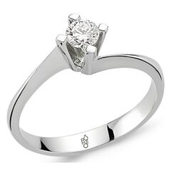0.20 Ct Tektaş Pırlanta Yüzük RM-1015