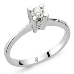 0.30 Ct Tektaş Pırlanta Yüzük RM30033