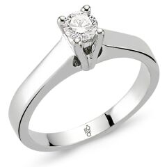 0.30 Ct Tektaş Pırlanta Yüzük RM30038
