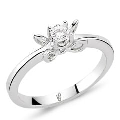 0.30 Ct Tektaş Pırlanta Yüzük RM30061