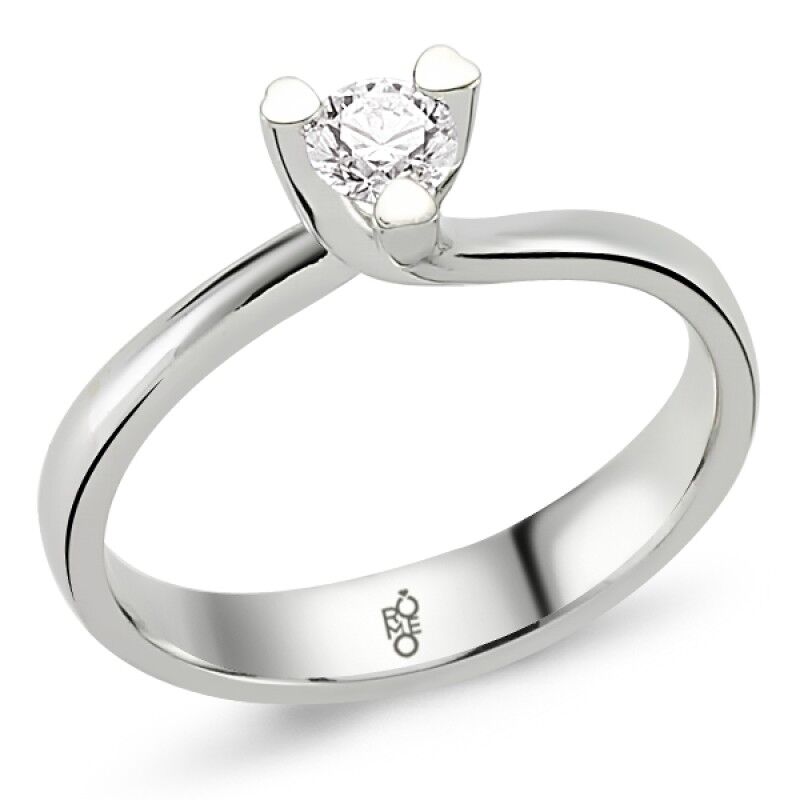 0.40 Ct Tektaş Pırlanta Yüzük RM10014