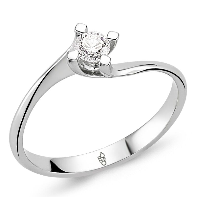 0.40 Ct Tektaş Pırlanta Yüzük RM30052