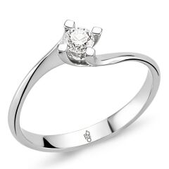0.40 Ct Tektaş Pırlanta Yüzük RM30052