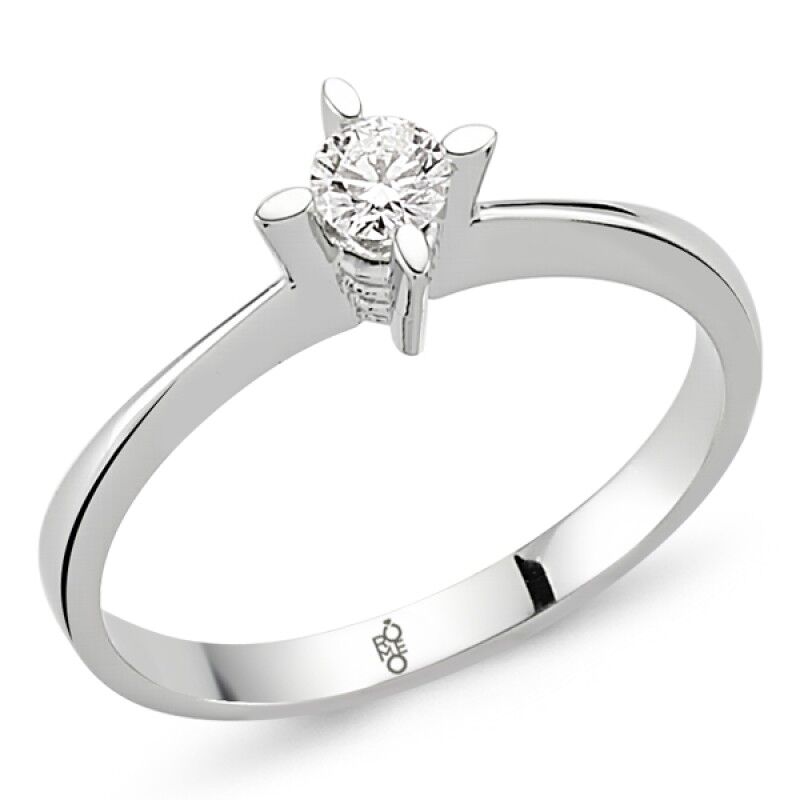 0.40 Ct Tektaş Pırlanta Yüzük RM30056