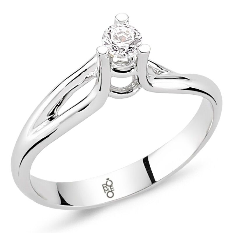 0.40 Ct Tektaş Pırlanta Yüzük RM30058