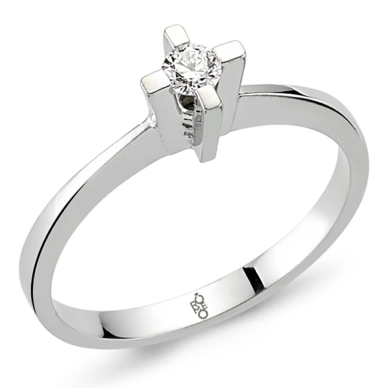 0.40 Ct Tektaş Pırlanta Yüzük RM30036