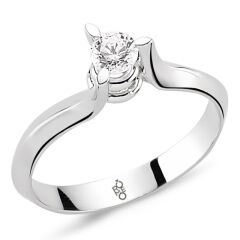 0.50 Ct Tektaş Pırlanta Yüzük RM10046