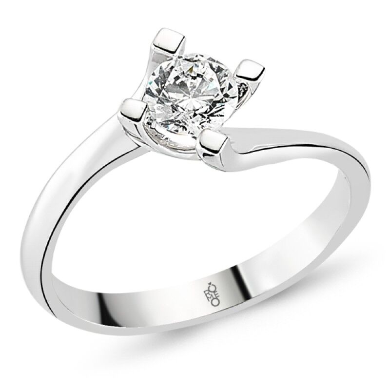 0.50 Ct Tektaş Pırlanta Yüzük RMY503
