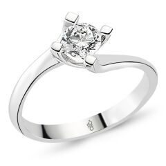0.50 Ct Tektaş Pırlanta Yüzük RMY503