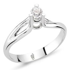 0.50 Ct Tektaş Pırlanta Yüzük RM30058