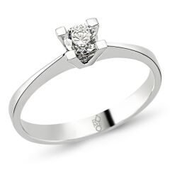 0.50 Ct Tektaş Pırlanta Yüzük RMY210